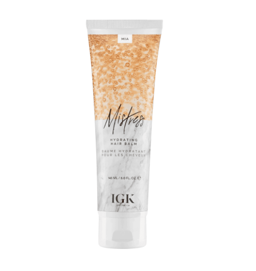 IGK's Hair Balm is a daily ritual that keeps hair silk, but tamed. Photo: IGK