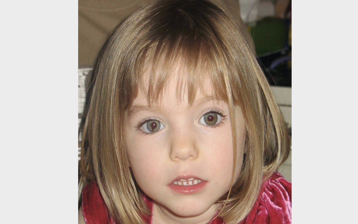 Madeleine McCann is thought to be dead and a suspect has been arrested on suspicion of murder, German authorities say. (PA Images)