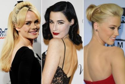 Hollywood loves retro hairstyles!