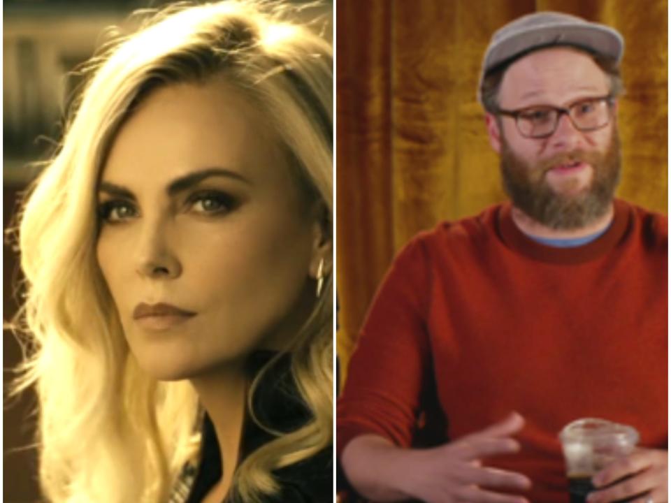 Charlize Theron Seth Rogan "The Boys" celebrity cameos