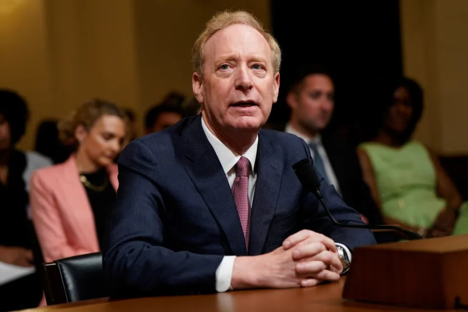 Earlier this year, Microsoft’s Brad Smith suggested the company was immune from certain laws in China. REUTERS