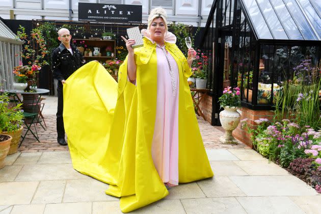 Gemma Collins at the Chelsea Flower Show (Photo: James Veysey/Shutterstock)