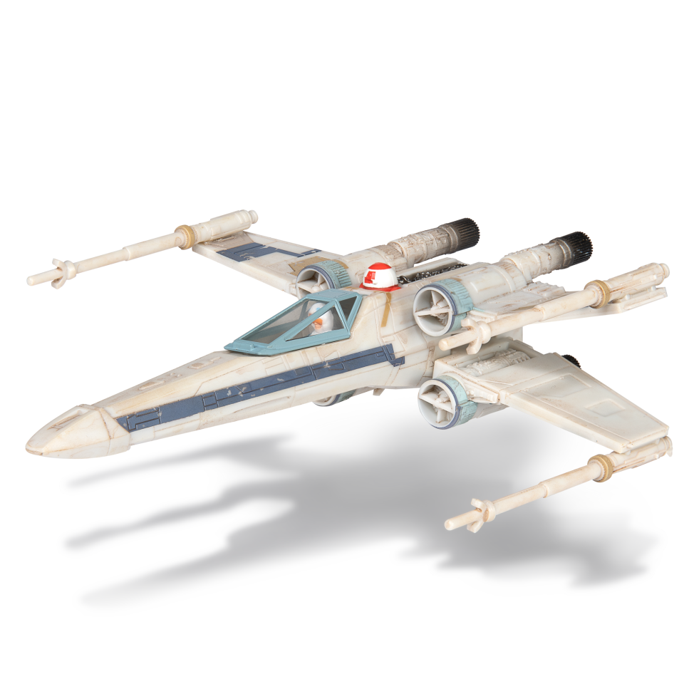 Star Wars Micro Galaxy Squadron Anton Merrick’s X-Wing (Photo: Jazwares)