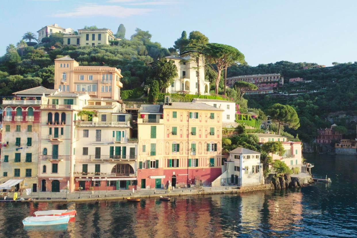 Show stills from PBS's Hotel Portofino