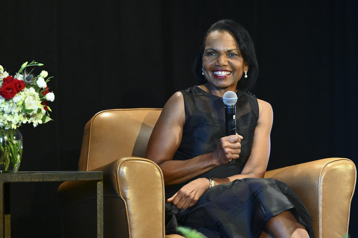 Former Secretary of State Condoleezza Rice