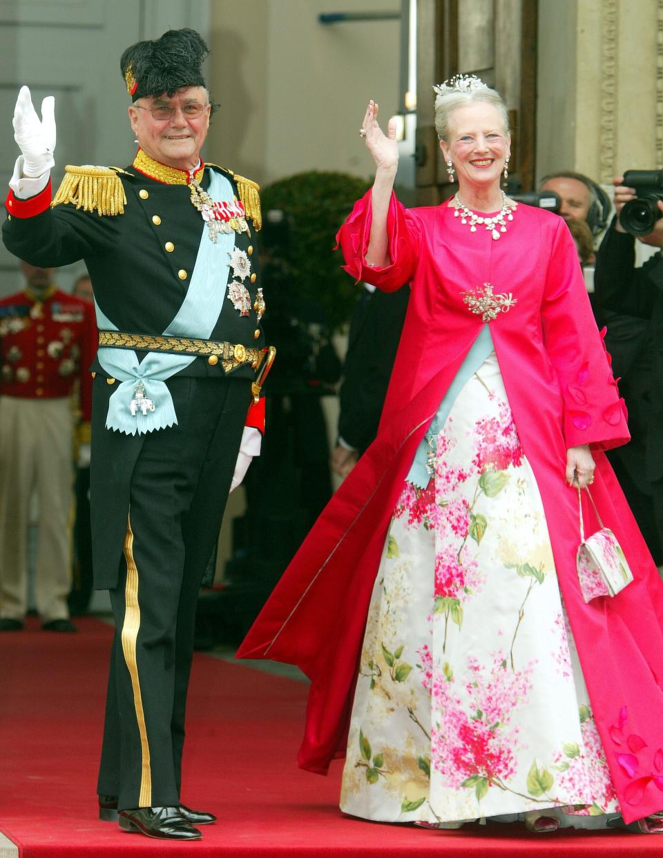 Queen Margrethe II and Prince Henrik 2004