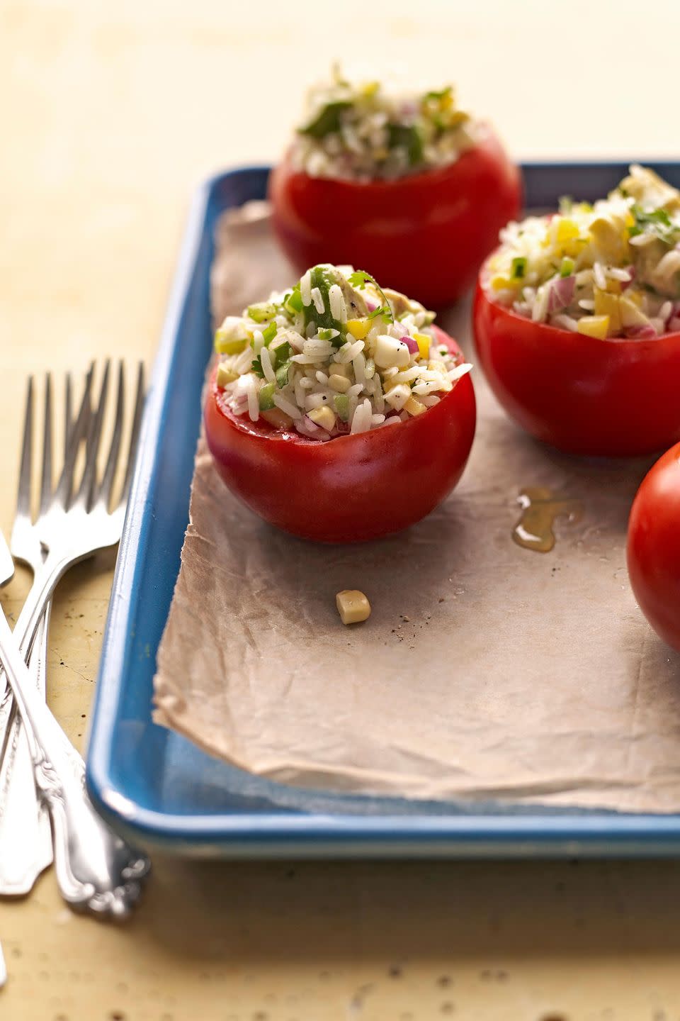 Corn-Stuffed Tomatoes