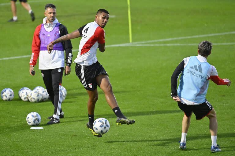 Martín Demichelis, durante la pretemporada de River en los Estados Unidos