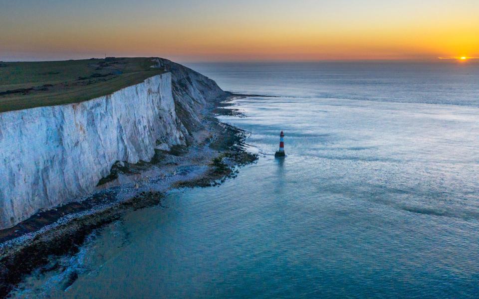 Sunrise at Beachy head Lighthouse at Birling Gap - Paul Grover