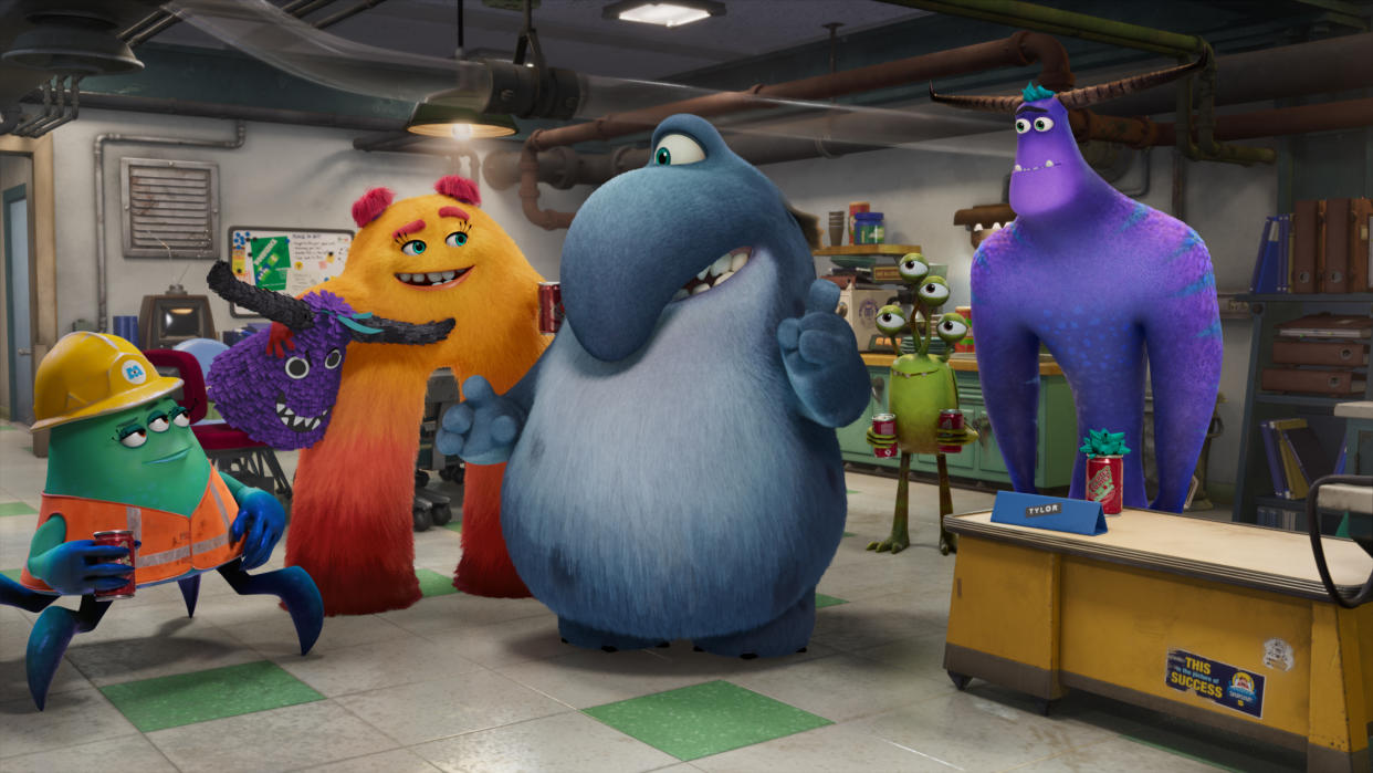 'Monsters at Work' takes place immediately after the events of the 2001 film 'Monsters Inc'. (Disney)