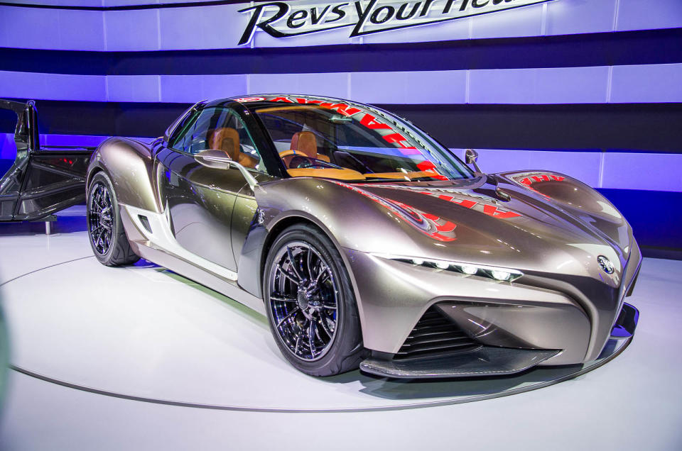 <p><span>At the <strong>2015 Tokyo Motor Show</strong>, motorbike and piano maker Yamaha launched a new sports car, the <strong>Sports Ride Concept</strong>. Yamaha brought <strong>McLaren F1 </strong>legend <strong>Gordon Murray </strong>on board to develop a carbonfibre chassis that would keep the car’s weight down. The Sports Ride Concept was intended to compete with cars like the <strong>Lotus Elise</strong>.</span></p><p><span>Although Yamaha didn’t confirm powertrain details at the time, it’s rumoured to use a <strong>1.0-litre </strong>three-cylinder engine with less than <strong>100bhp</strong>.</span></p>