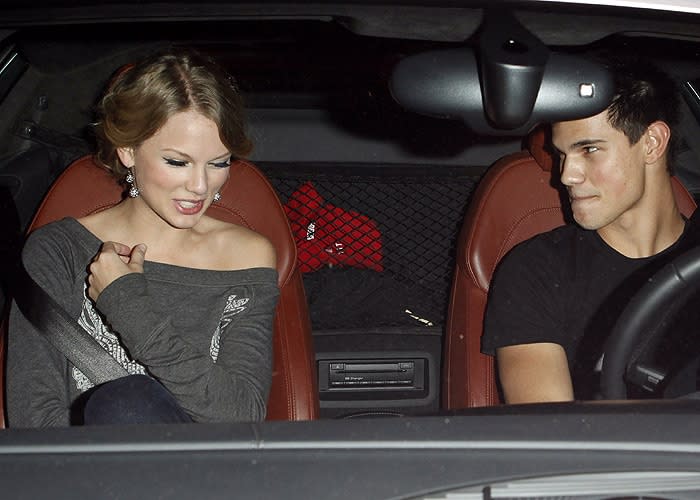 Taylor Swift y Taylor Lautner