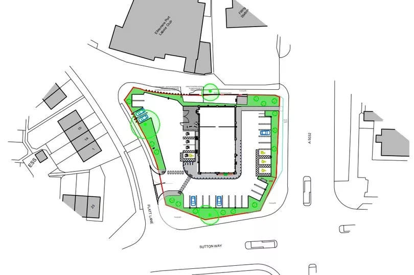 The proposed layout -Credit:Planning application