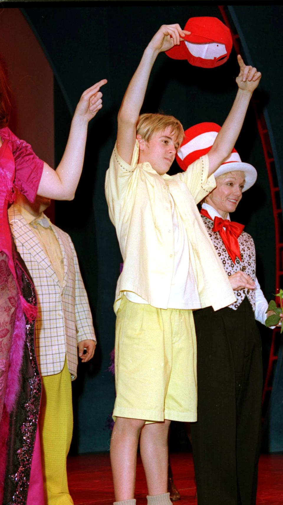 Aaron Carter as Jo Jo The Who in "Seussical" in Ao