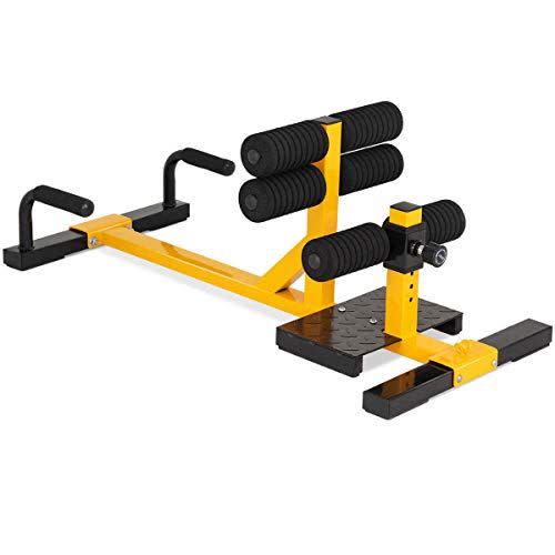 2) Goplus 3-in-1 Multifunctional Squat Machine