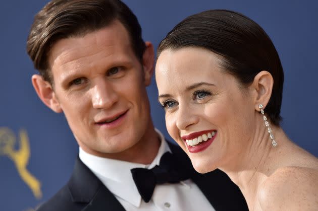 Matt Smith and Claire Foy