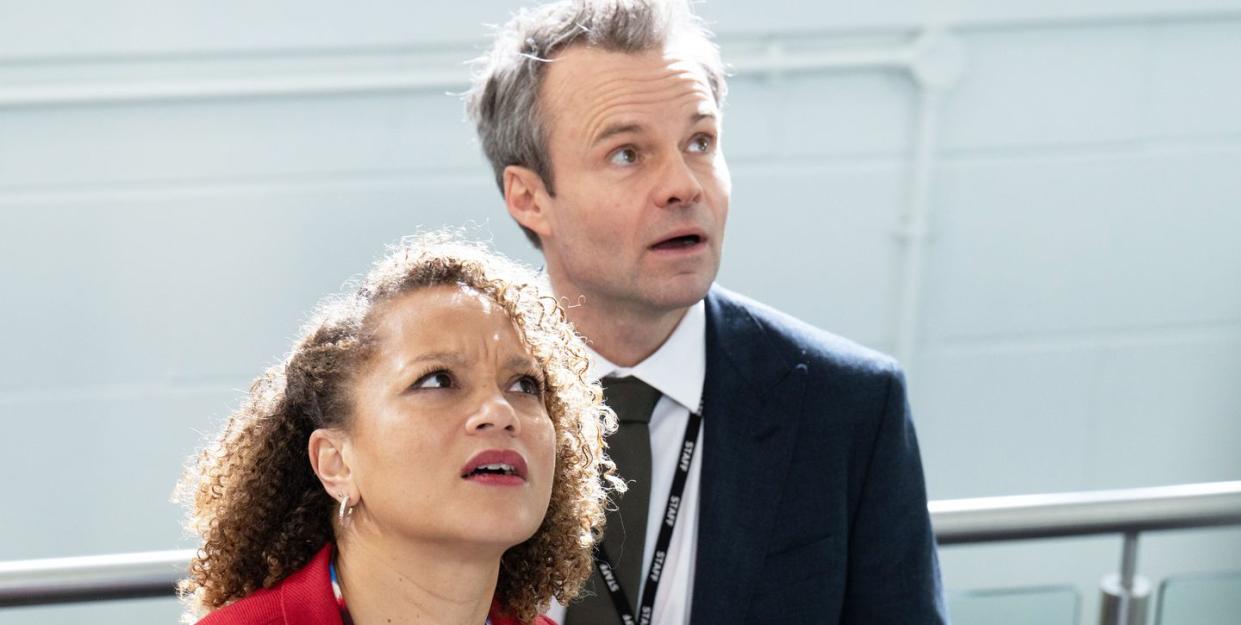 angela griffin as kim campbell, jamie glover as andrew treneman, waterloo road season 13