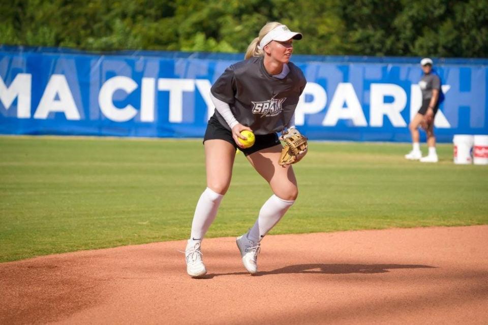 Former FSU star Sydney Sherrill is continuing her softball career. In the last two summers, she returned to her home state of Oklahoma to play professionally for the Oklahoma City Spark. Sherrill is also an assistant coach at Grand Canyon University.