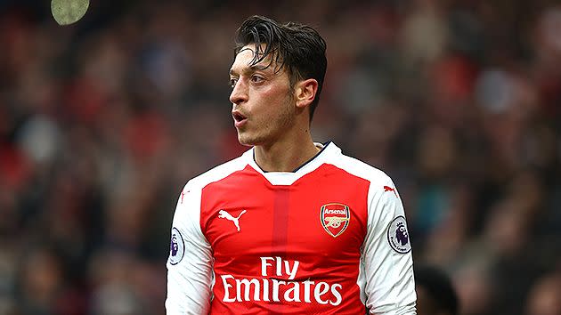 Arsenal will be hoping Ozil can rediscover his form against Bayern. Pic: Getty