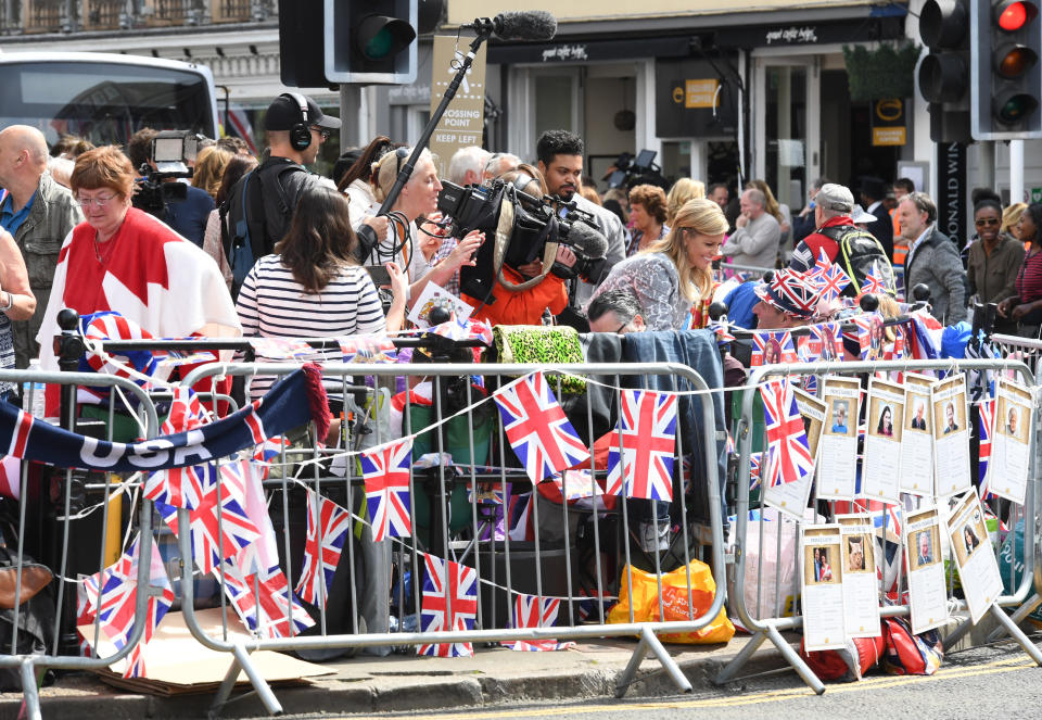 Royal wedding preparations