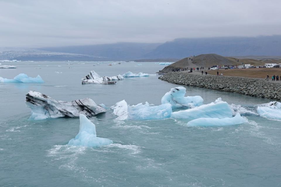 Iceland is one area feeling the full force of the pervasive impacts of global warming (Getty Images)