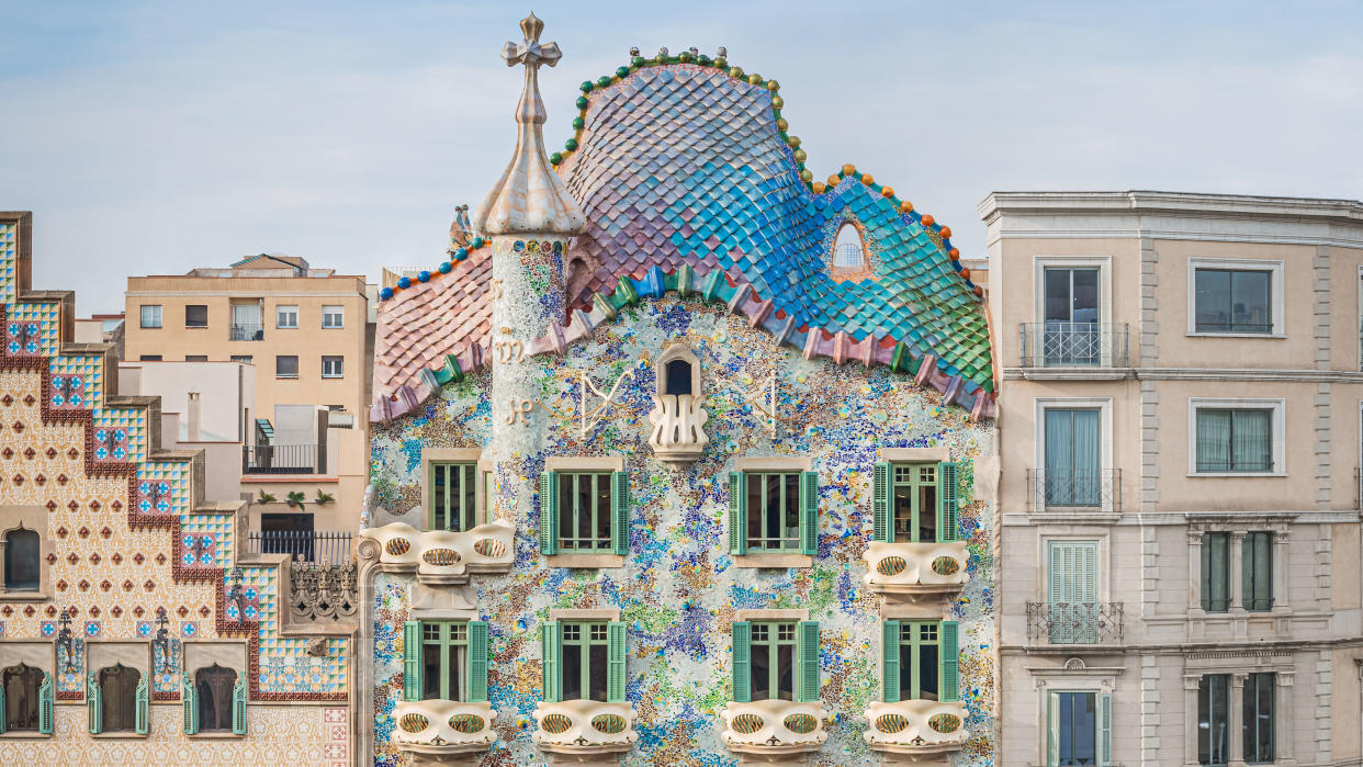  The Casa Batlló in Barcelona for ISE 2024. . 