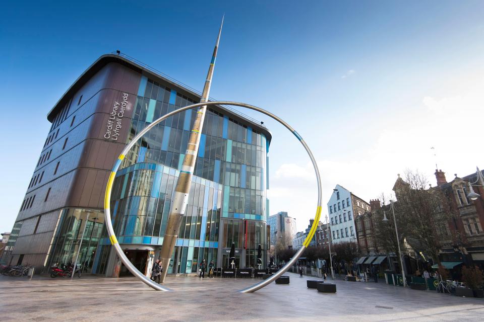 Cardiff Central Library, Wales