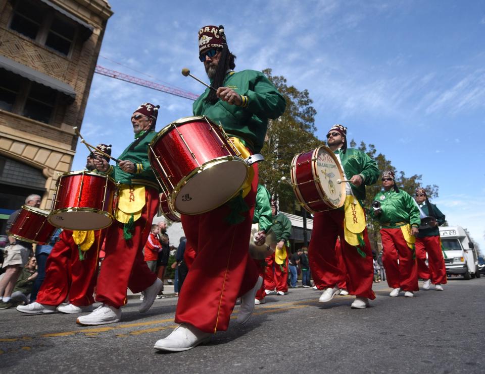 The 20th annual St. Patrick's Day Parade took place in downtown Wilmington Saturday in 2019.