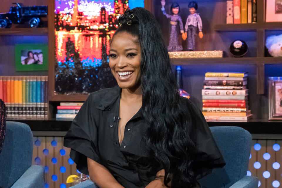 Keke Palmer appears on <em>Watch What Happens Live</em> on Nov. 11. (Photo: Charles Sykes/Bravo/NBCU Photo Bank via Getty Images)