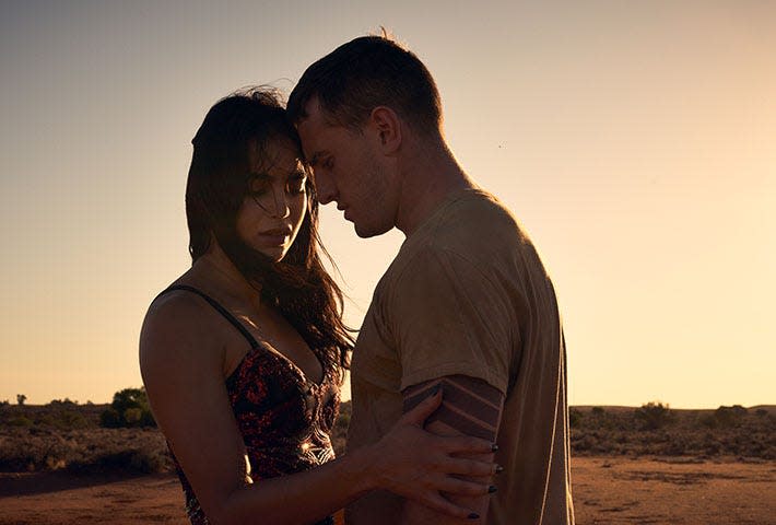 Melissa Barrera and Paul Mescal in "Carmen"