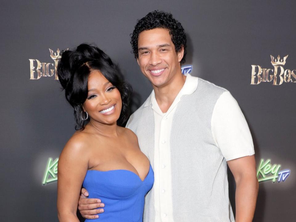 Keke Palmer and Darius Jackson together in May (Getty Images for The Recording A)