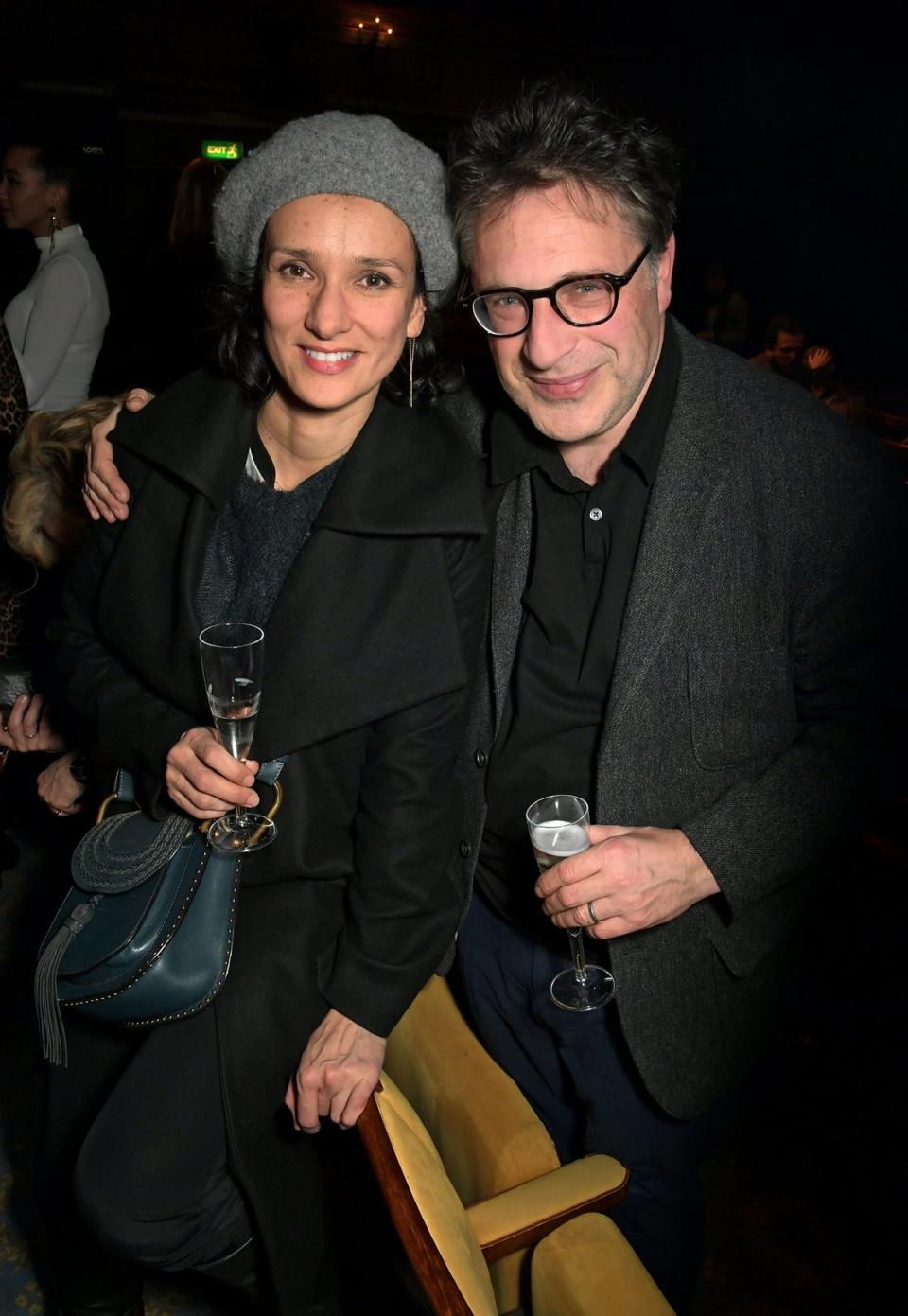 Patrick Marber with Indira Varma (Dave Benett/Getty Images)