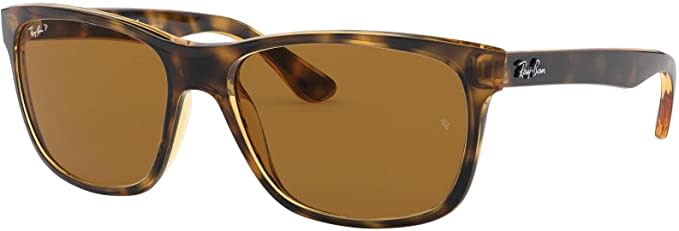 Ray-Ban Men's RB4181 Polarized Square Sunglasses. Image via AMazon.