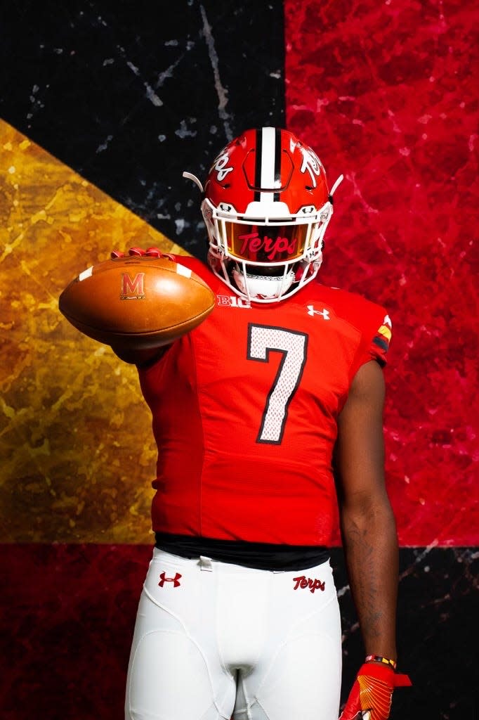 Jones tight end Dylan Wade verbally committed to Maryland on Monday.