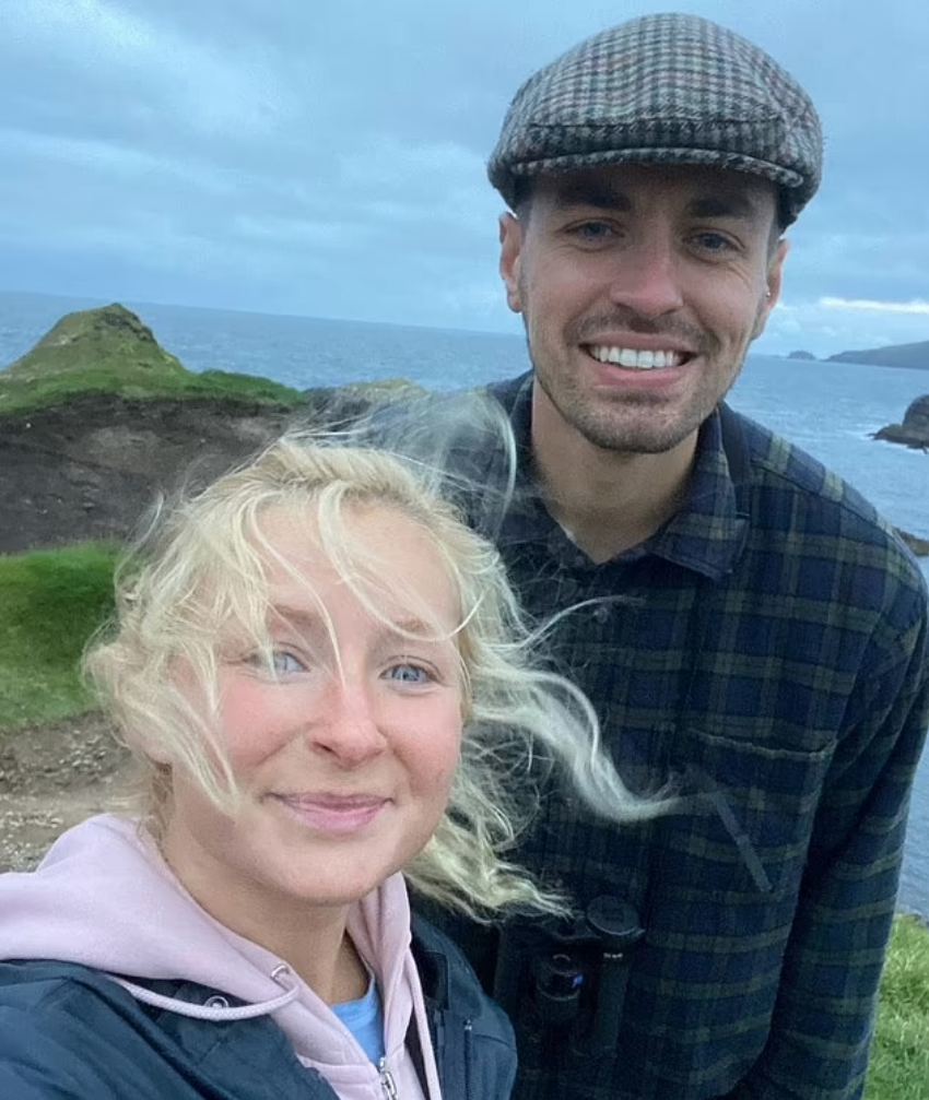 Ben Fogle New Lives In The Wild ep2Ben with Emily and Daniel on Great Blasket Island. (Channel 5)