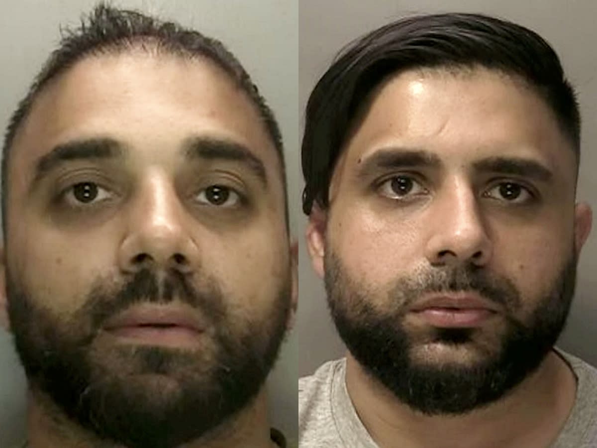 Noweed and Azim Hussain have been jailed. (SWNS)