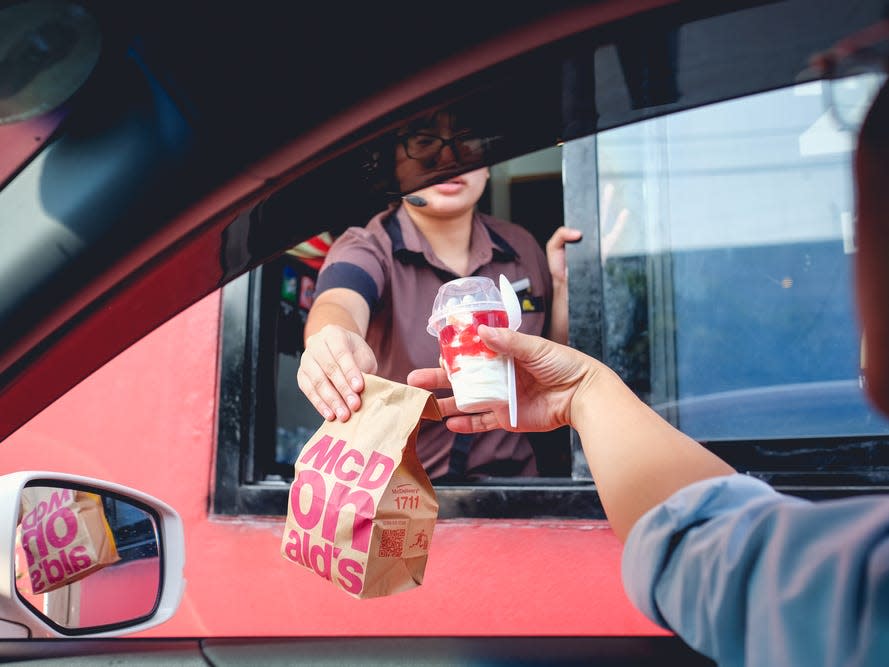 mcdonald's drive thru