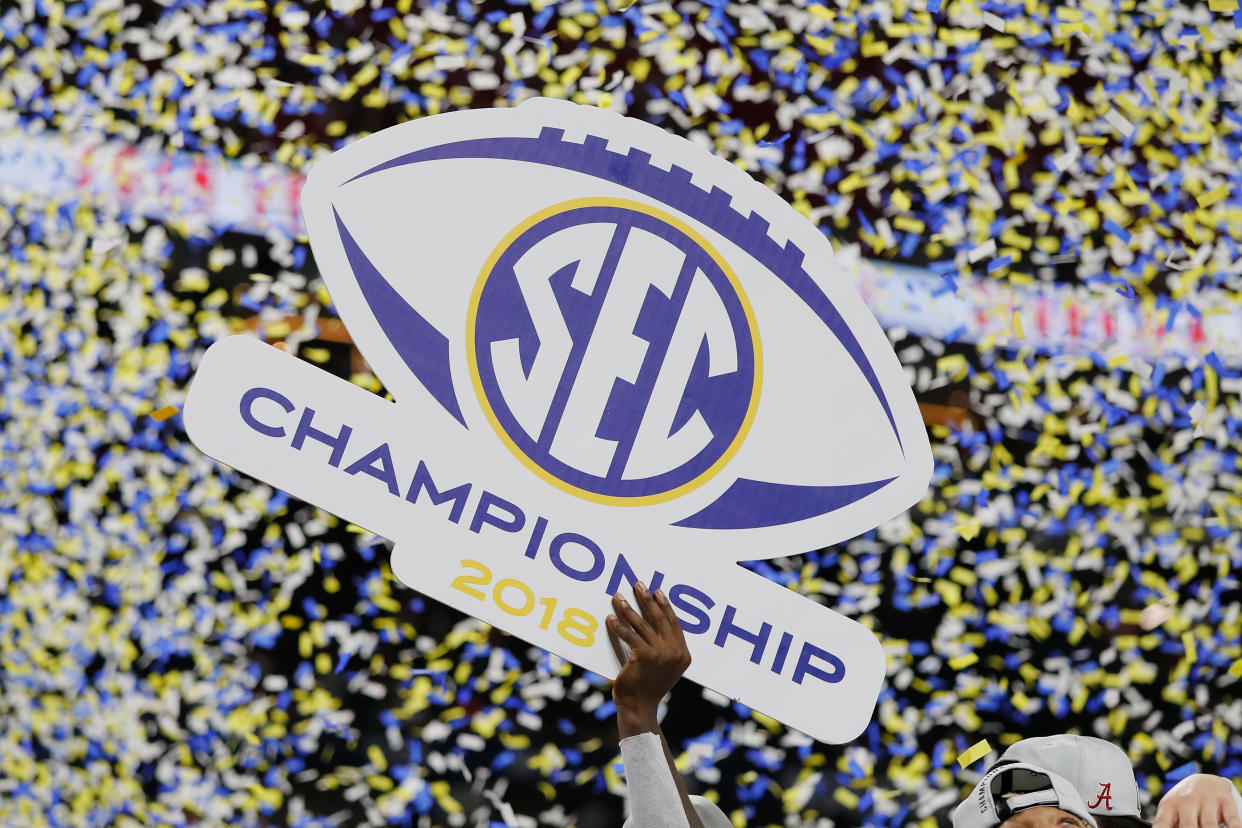 The confetti's only the beginning. (Kevin C. Cox/Getty Images)
