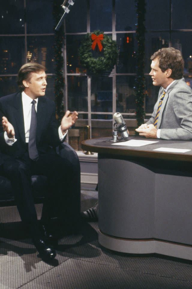 1987: Hablando con Letterman