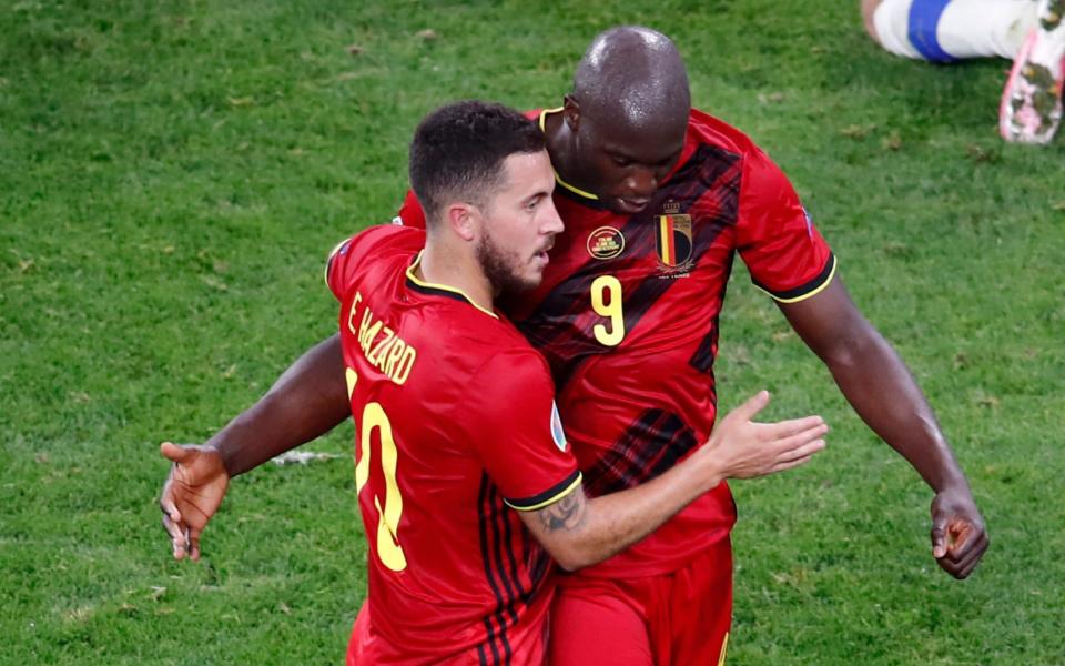 Eden Hazard and Romelu Lukaku impressed for Belgium - REUTERS