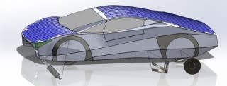 Immortus solar-electric car