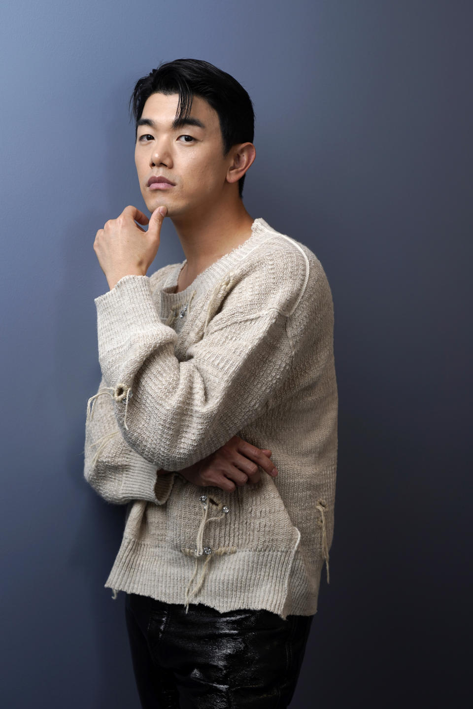 Singer/songwriter Eric Nam poses for a portrait, Tuesday, Aug. 22, 2023, in Los Angeles. (AP Photo/Chris Pizzello)
