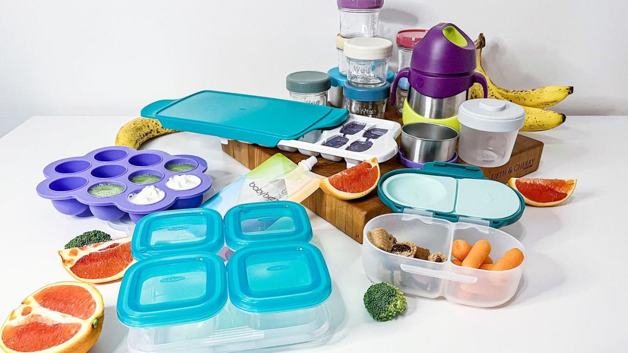 baby food storage containers
