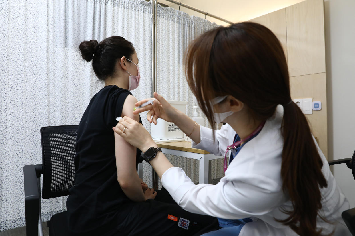 South Korea's vaccine rollout has lagged behind many other developed nations. (Getty)