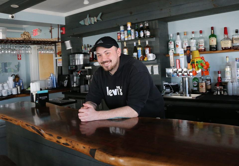 Tanner Goff is the new chef and general manager of Nick's Beachside Grille in York Beach.