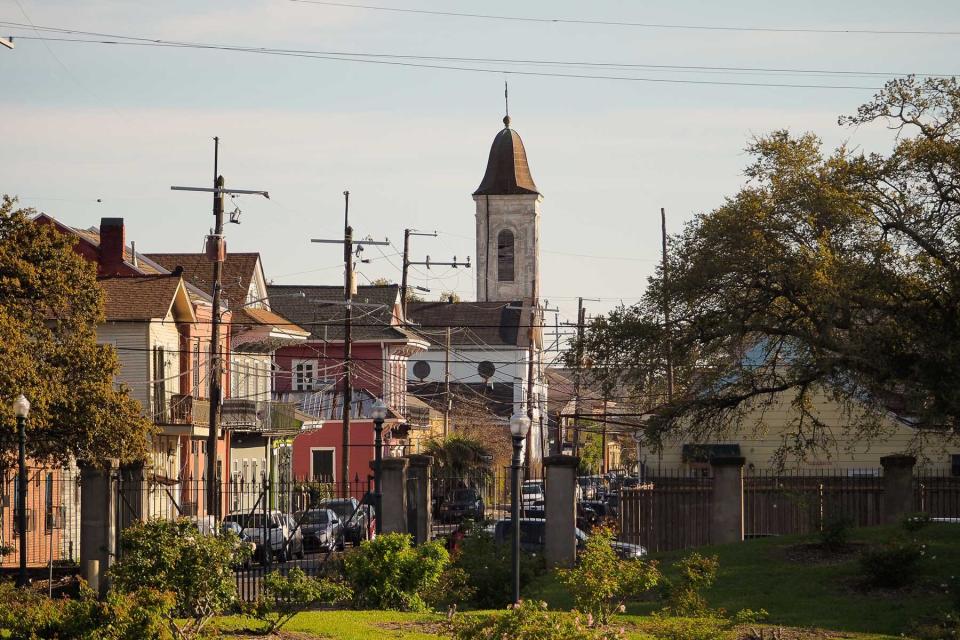 View of street in New Orleans