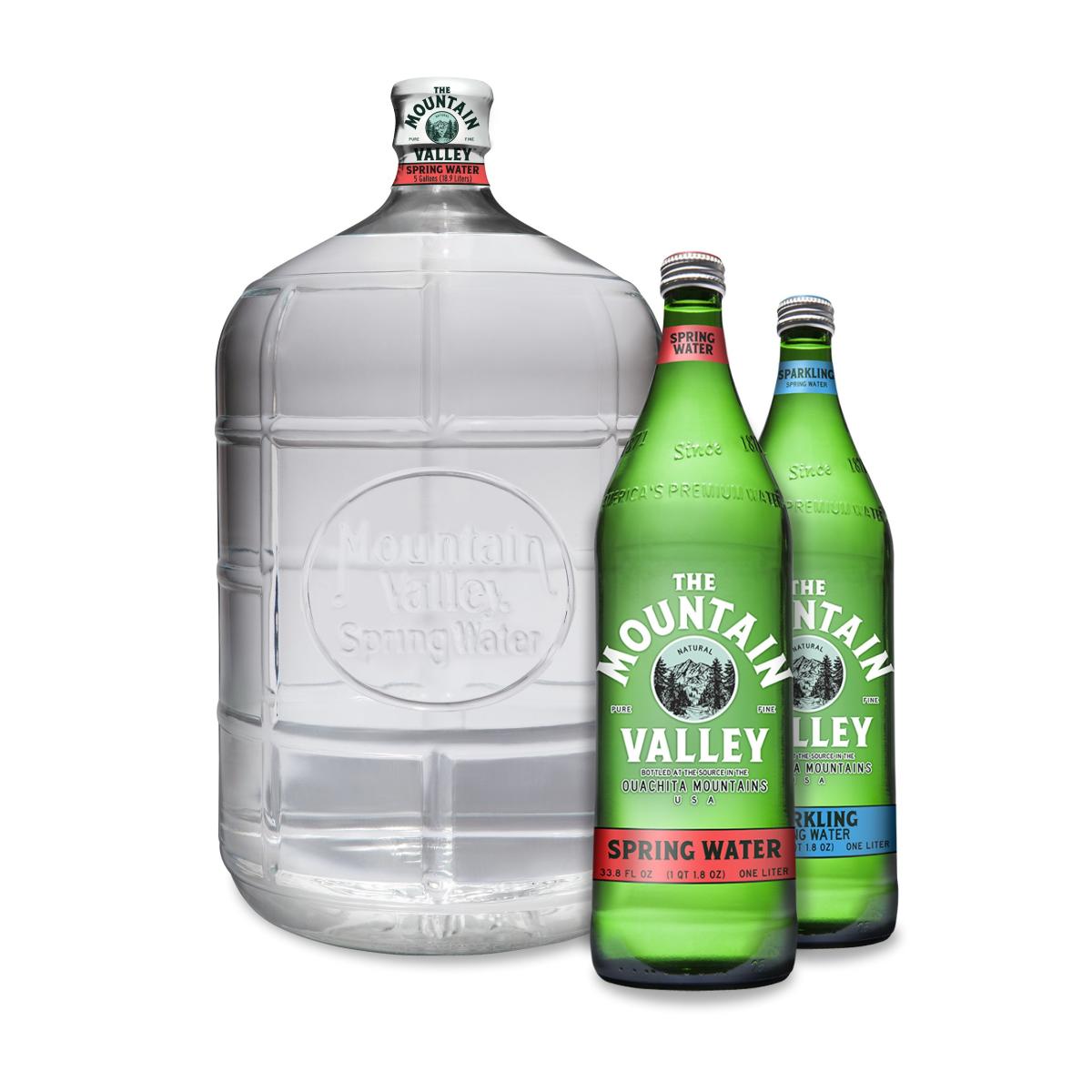 Mountain Valley Spring Water 5 Gallon Glass