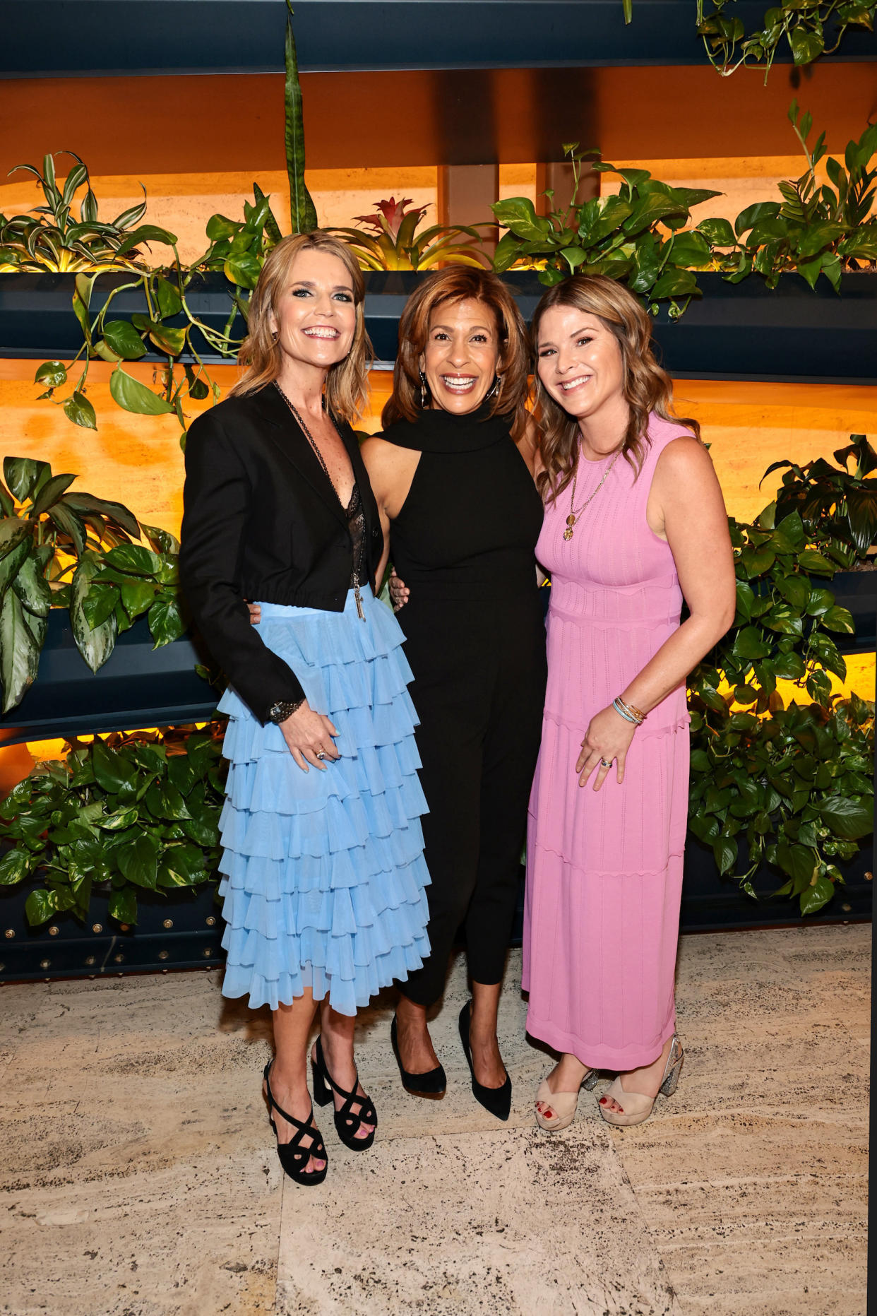 Savannah, Hoda and Jenna attend The Hollywood Reporter Most Powerful People in Media in NYC on May 17, 2022. (Jamie McCarthy / Getty Images for The Hollywood Reporter)