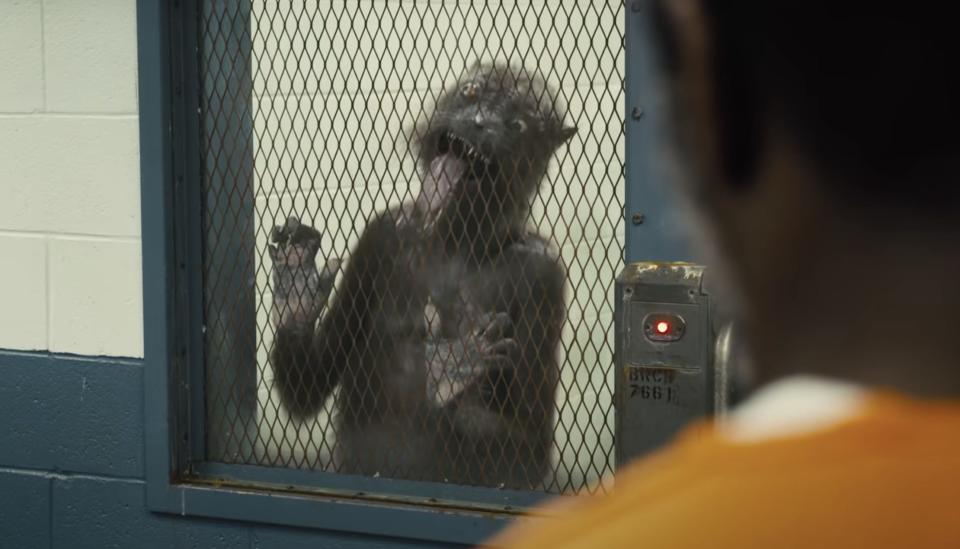 Sean Gunn as Weasel in "The Suicide Squad."