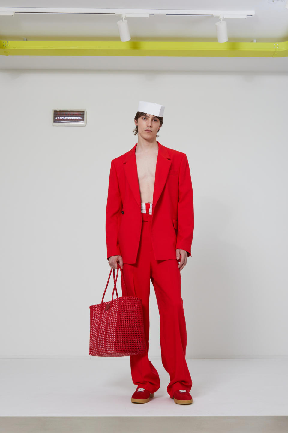 A preview of the MSGM men's spring 2025 collection.